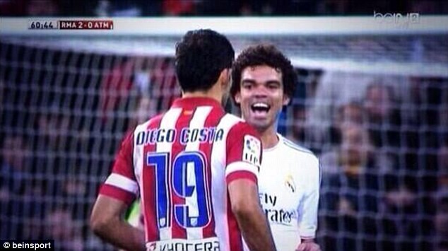 Diego Costa vẫn ghê sợ trò bẩn của Pepe